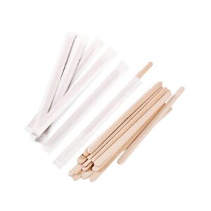 Wrapped Wooden Stirrer